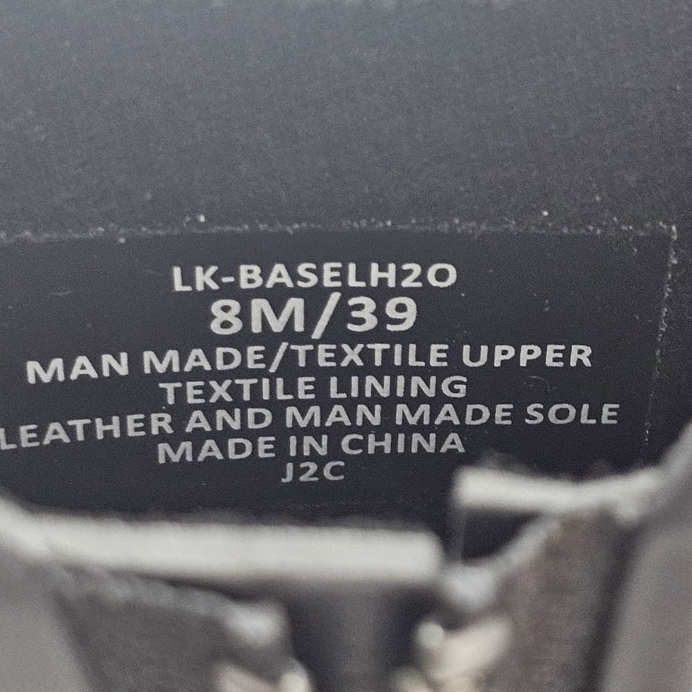 Lucky Brand Basel Black Rain Boots Size 8 Waterproof Chelsea Booties - Picture 5 of 10